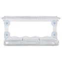 KARMNIKI DLA PTAKÓW NA PARAPET 2 SZT. AKRYL 30X12X15CM
