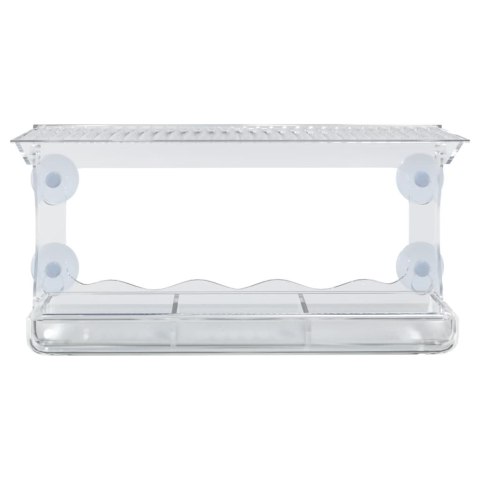 KARMNIKI DLA PTAKÓW NA PARAPET 2 SZT. AKRYL 30X12X15CM