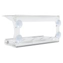 KARMNIKI DLA PTAKÓW NA PARAPET 2 SZT. AKRYL 30X12X15CM