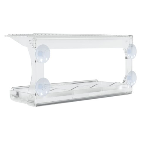 KARMNIKI DLA PTAKÓW NA PARAPET 2 SZT. AKRYL 30X12X15CM