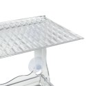 KARMNIKI DLA PTAKÓW NA PARAPET 2 SZT. AKRYL 30X12X15CM