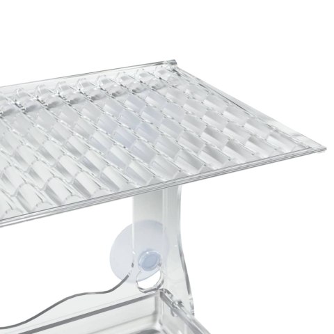 KARMNIKI DLA PTAKÓW NA PARAPET 2 SZT. AKRYL 30X12X15CM