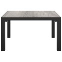 OGRODOWY STOLIK KAWOWY SZARY 55X55X31CM DPC I STAL