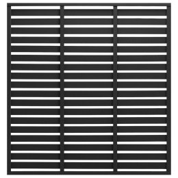 PANEL OGRODZENIOWY Z WPC 180X180CM CZARNY
