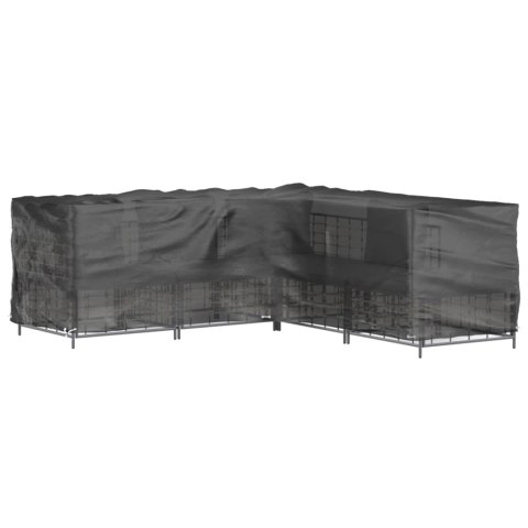 POKROWIEC NA NAROŻNE MEBLE OGRODOWE 20 OCZEK 300X300X70CM