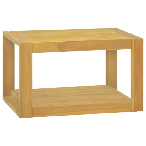 PÓŁKA DO ŁAZIENKI 60X45X35CM LITE DREWNO TEKOWE