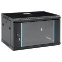 ŚCIENNA SZAFKA SERWEROWA 6U, 19", IP20, 600X450X350 MM