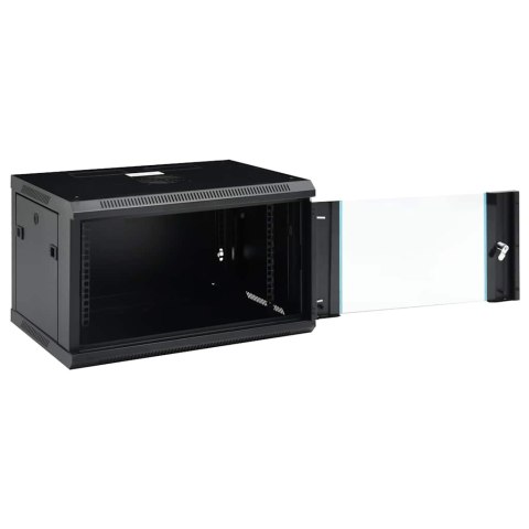 ŚCIENNA SZAFKA SERWEROWA 6U, 19", IP20, 600X450X350 MM