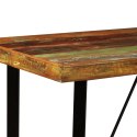 STOLIK BAROWY Z LITEGO DREWNA ODZYSKANEGO 120X60X107CM