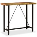 STOLIK BAROWY Z LITEGO DREWNA ODZYSKANEGO 120X60X107CM