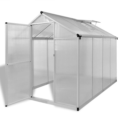 SZKLARNIA OGRODOWA ZE WZMACNIANĄ ALUMINIOWĄ RAMĄ 4,6 M²