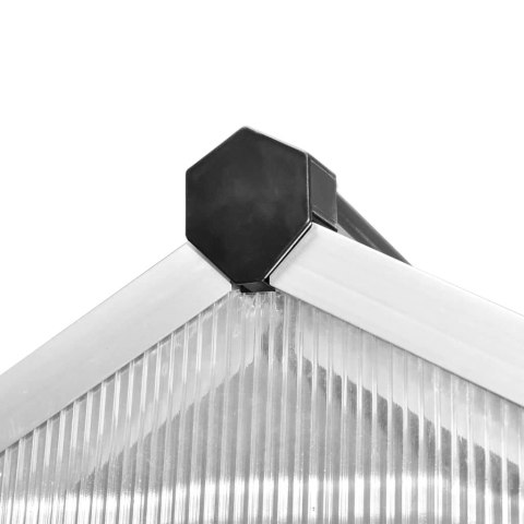 SZKLARNIA OGRODOWA ZE WZMACNIANĄ ALUMINIOWĄ RAMĄ 4,6 M²