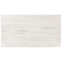 STOLIK KAWOWY BIAŁY 110X60X45CM LITE DREWNO MANGO