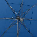 4-POZIOMOWY PARASOL NA ALUMINIOWYM SŁUPKU NIEBIESKI 250X250CM
