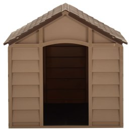 BUDA DLA PSA BRĄZOWA 71X71,5X68CM PP