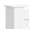 OSŁONA NA KALORYFER GRZEJNIK Z MDF BIAŁA 205CM