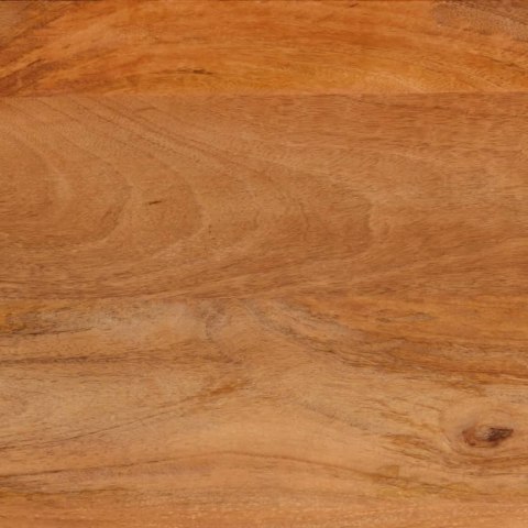 STOLIK KAWOWY BRĄZOWO-CZARNY 100X54X40CM LITE DREWNO MANGO