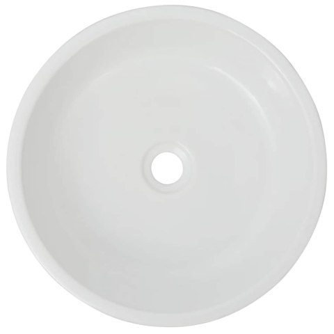 UMYWALKA CERAMICZNA OKRĄGŁA 42X12CM BIAŁA