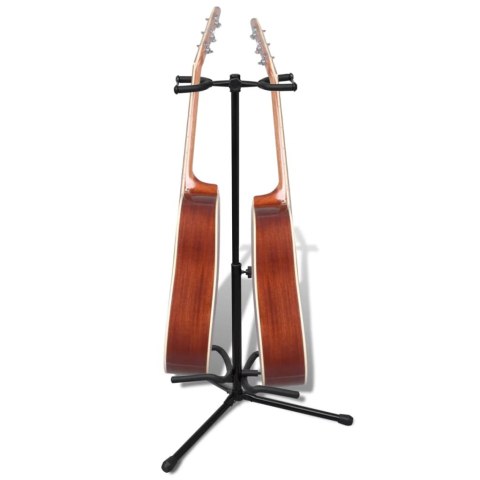 STOJAK POD GITARĘ REGULOWANY PODWÓJNY