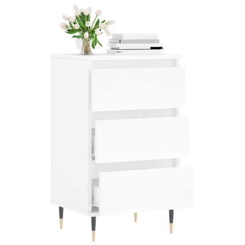 KOMODA BIAŁA 40X35X70CM MATERIAŁ DREWNOPOCHODNY