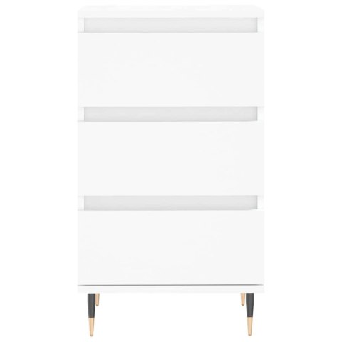 KOMODA BIAŁA 40X35X70CM MATERIAŁ DREWNOPOCHODNY