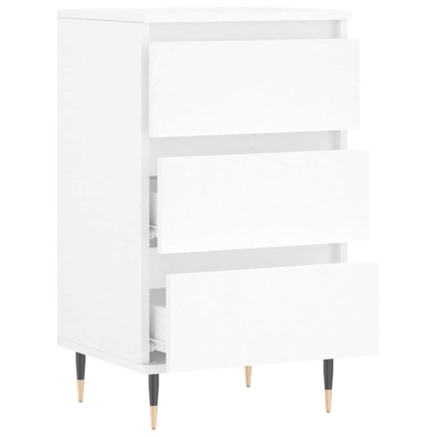 KOMODA BIAŁA 40X35X70CM MATERIAŁ DREWNOPOCHODNY