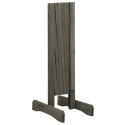 OGRODOWY PŁOT KRATKOWY SZARY 120X60CM LITE DREWNO JODŁOWE