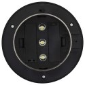 OKRĄGŁE LAMPY SOLARNE NA ZEWNĄTRZ 6 SZT. LED 12CM BIAŁE