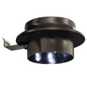 OKRĄGŁE LAMPY SOLARNE NA ZEWNĄTRZ 6 SZT. LED 12CM BIAŁE