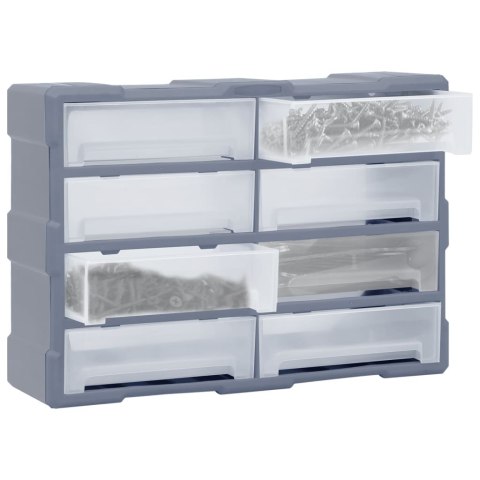 ORGANIZER Z 8 DUŻYMI SZUFLADKAMI 52X16X37CM