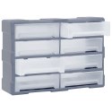 ORGANIZER Z 8 DUŻYMI SZUFLADKAMI 52X16X37CM