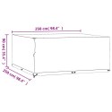 POKROWIEC NA MEBLE OGRODOWE 16 OCZEK 250X250X90CM KWADRAT