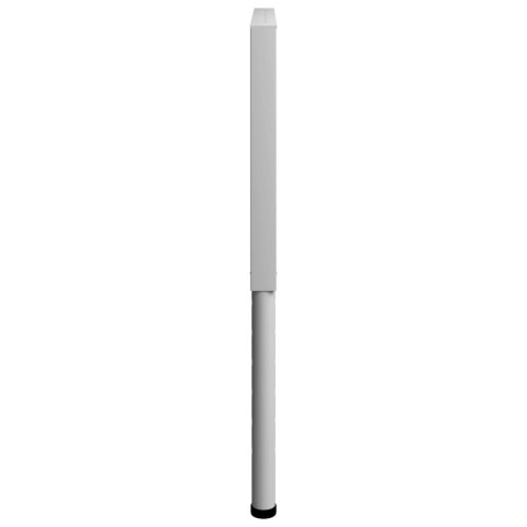 REGULOWANE RAMY STOŁU ROBOCZEGO 2 SZT. METAL 85X(69-95,5)CM