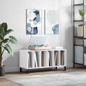 SZAFKA NA PŁYTY BIAŁA 100X38X48CM MATERIAŁ DREWNOPOCHODNY