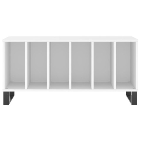 SZAFKA NA PŁYTY BIAŁA 100X38X48CM MATERIAŁ DREWNOPOCHODNY