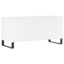 SZAFKA NA PŁYTY BIAŁA 100X38X48CM MATERIAŁ DREWNOPOCHODNY