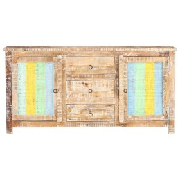 KOMODA 151X40X75CM SUROWE DREWNO AKACJOWE