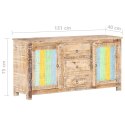 KOMODA 151X40X75CM SUROWE DREWNO AKACJOWE