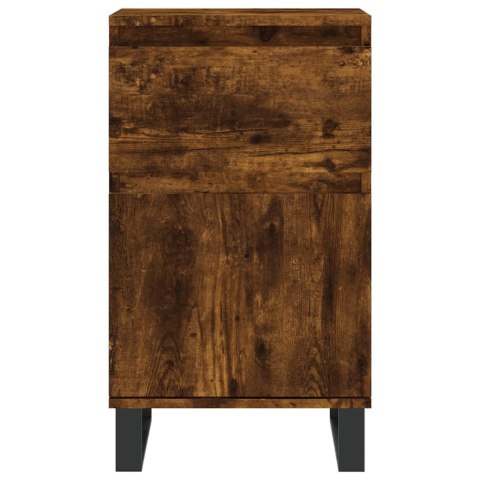 KOMODA PRZYDYMIONY DĄB 40X35X70CM MATERIAŁ DREWNOPOCHODNY