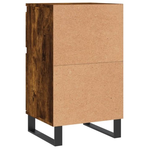 KOMODA PRZYDYMIONY DĄB 40X35X70CM MATERIAŁ DREWNOPOCHODNY