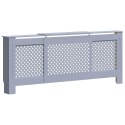 OSŁONA NA KALORYFER GRZEJNIK MDF SZARA 205CM