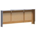 OSŁONA NA KALORYFER GRZEJNIK MDF SZARA 205CM