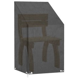 POKROWIEC NA KRZESŁO OGRODOWE 8 PRZELOTEK 65X65X80/120CM PE