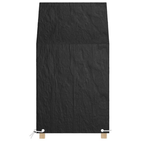 POKROWIEC NA KRZESŁO OGRODOWE 8 PRZELOTEK 65X65X80/120CM PE