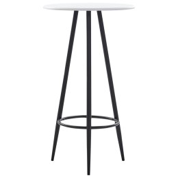 STOLIK BAROWY BIAŁY 60X107,5CM MDF
