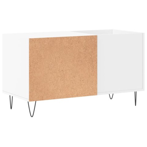 SZAFKA NA PŁYTY BIAŁA 85X38X48CM MATERIAŁ DREWNOPOCHODNY