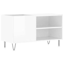 SZAFKA NA PŁYTY WYSOKI POŁYSK BIAŁA 85X38X48CM