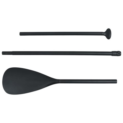 WIOSŁO DO SUP 215CM ALUMINIOWE CZARNE