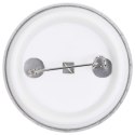 ZESTAW PRZYPINEK 500 SZT. 37 MM DO PRAS DO PRZYPINEK PLASTIKOWY TYŁ METAL