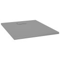 BRODZIK PRYSZNICOWY SMC SZARY 100X80CM